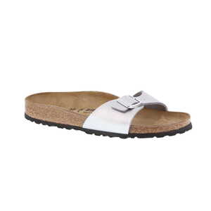 Birkenstock muiltje zilver