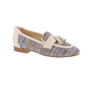 Softwaves mocassin blauw