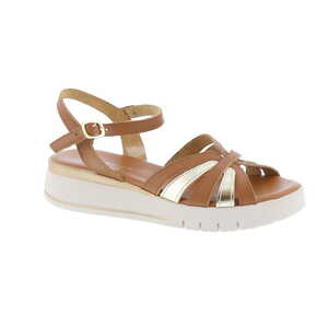 Alexia Barreca sandaal cognac