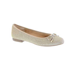 Marco Tozzi ballerina goud