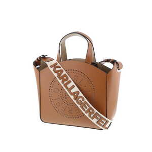 Karl Lagerfeld handtas cognac
