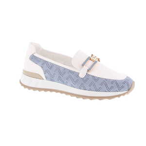Nathan Baume mocassin blauw