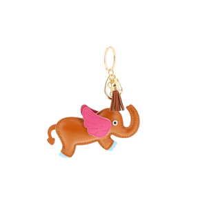 Borsa Milano sleutelhanger cognac