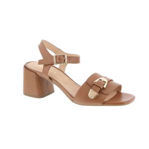 3'Belles sandaal cognac