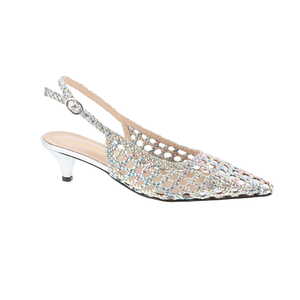 Bel'Apparanza slingback zilver