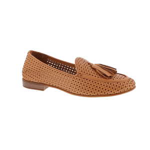3'Belles mocassin cognac