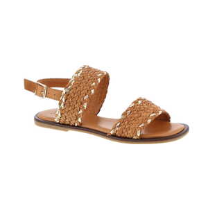 3'Belles sandaal cognac
