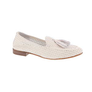 3'Belles mocassin wit