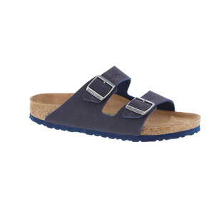 Birkenstock muiltje blauw