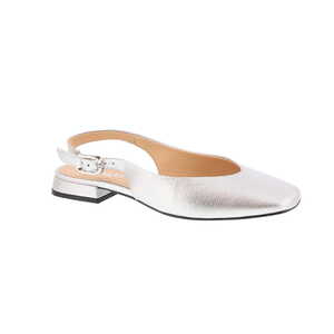 3'Belles slingback zilver
