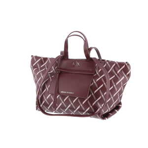 Armani Exchange shopper bordeaux