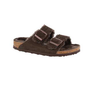 Birkenstock muiltje bruin