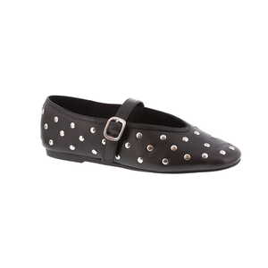 Steve Madden ballerina zwart