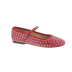 Steve Madden ballerina rood