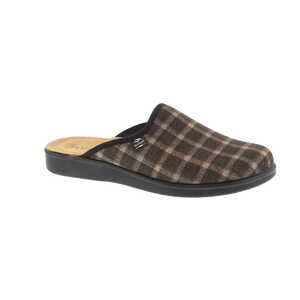 Enrico pantoffel bruin