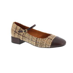 Angel Alarcon mary jane beige