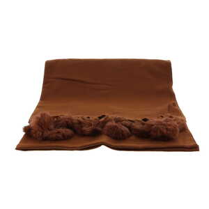 Borsa Milano sjaal bruin