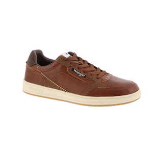 Wrangler sneaker cognac