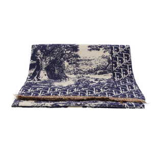 Borsa Milano sjaal blauw