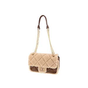 Twinset schoudertas cognac