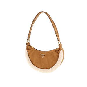 Guess schoudertas cognac
