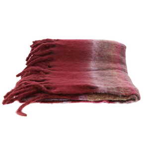 Borsa Milano sjaal bordeaux