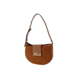 Karl Lagerfeld schoudertas cognac