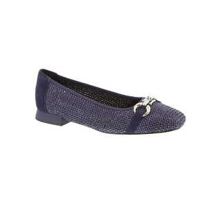 Caprice ballerina blauw