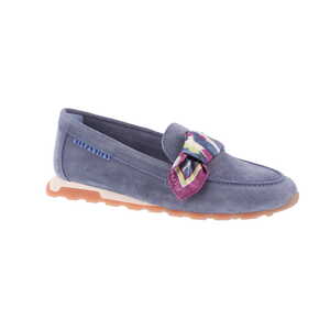Hispanitas mocassin blauw