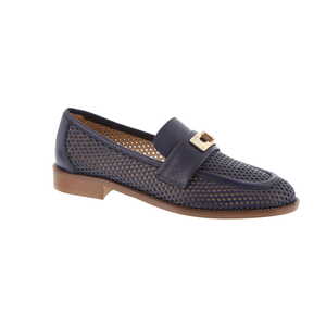Luca Grossi mocassin blauw
