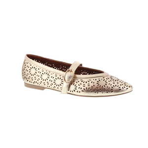 Marco Tozzi ballerina goud