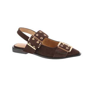 Shoecolate slingback bruin
