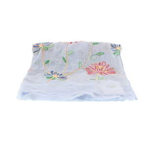 Borsa Milano sjaal blauw