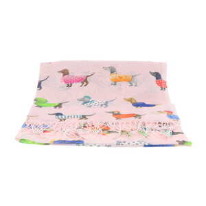 Borsa Milano sjaal roze