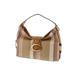 Guess schoudertas cognac