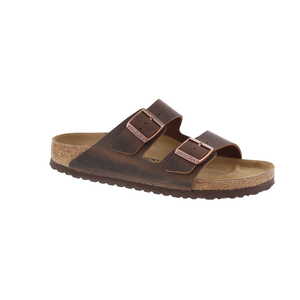 Birkenstock muiltje bruin
