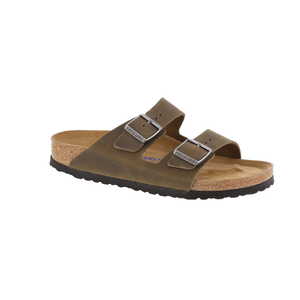 Birkenstock muiltje kaki