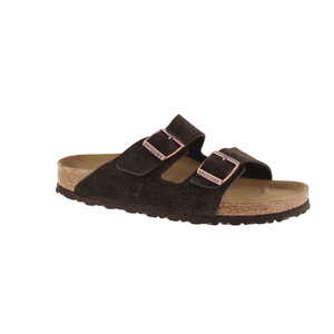 Birkenstock muiltje bruin