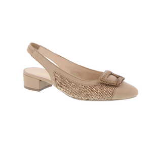 Gabor slingback taupe