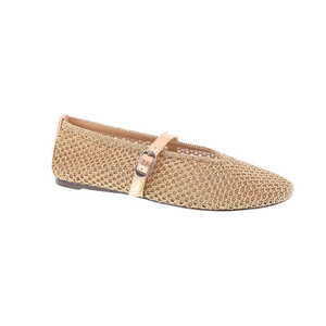 Steve Madden ballerina goud