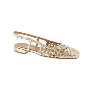 Pedro Miralles slingback goud