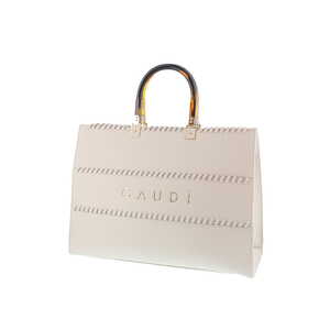 Gaudi handtas wit