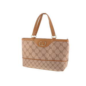 Gaudi shopper cognac