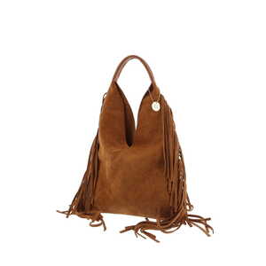 Laura Di Maggio schoudertas cognac