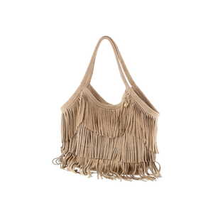 Laura Di Maggio schoudertas beige