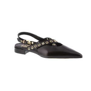 Lili By Paris Londres slingback zwart