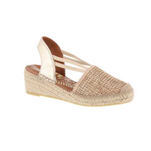 Viguera espadrille goud