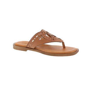 River Woods slipper cognac