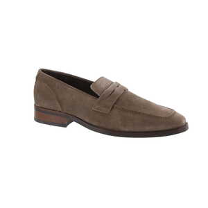 Poelman mocassin taupe