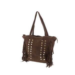 Borsa Milano schoudertas bruin
